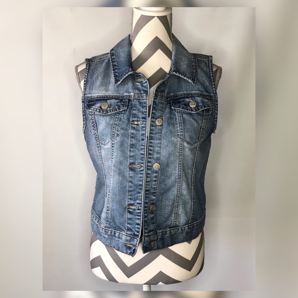 Denim vest